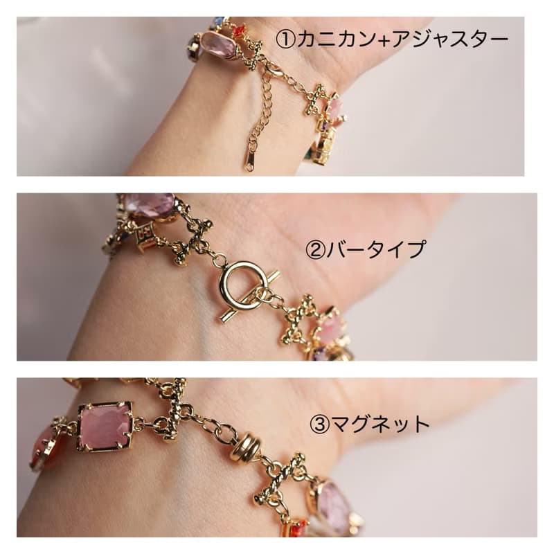 いちごのブレスレット