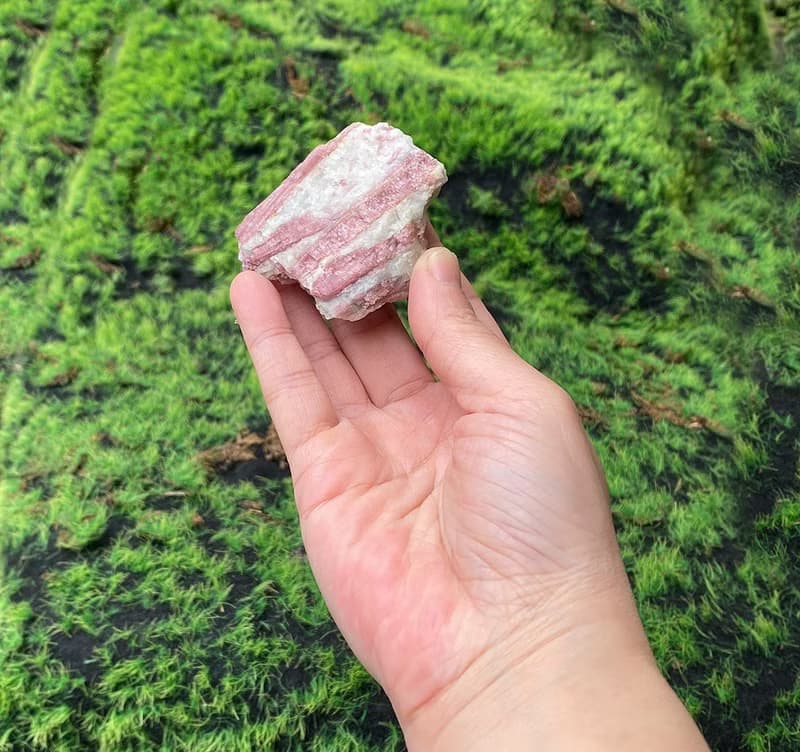 粉紅碧璽天然溫柔系原石 旺桃花 增人緣 快速出貨 辦公室 風水