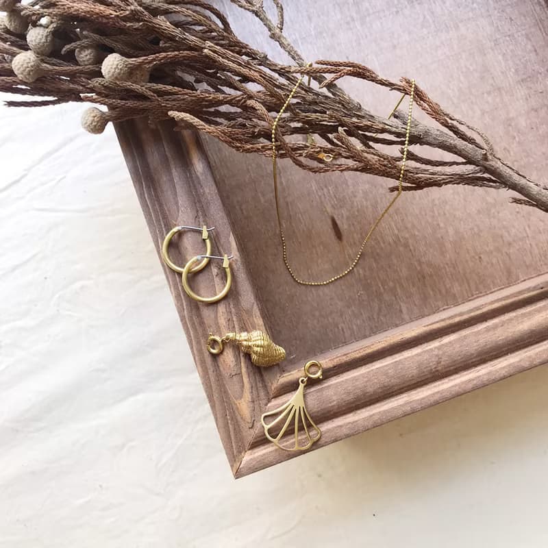 黃銅飾品組_海洋實驗_耳針款