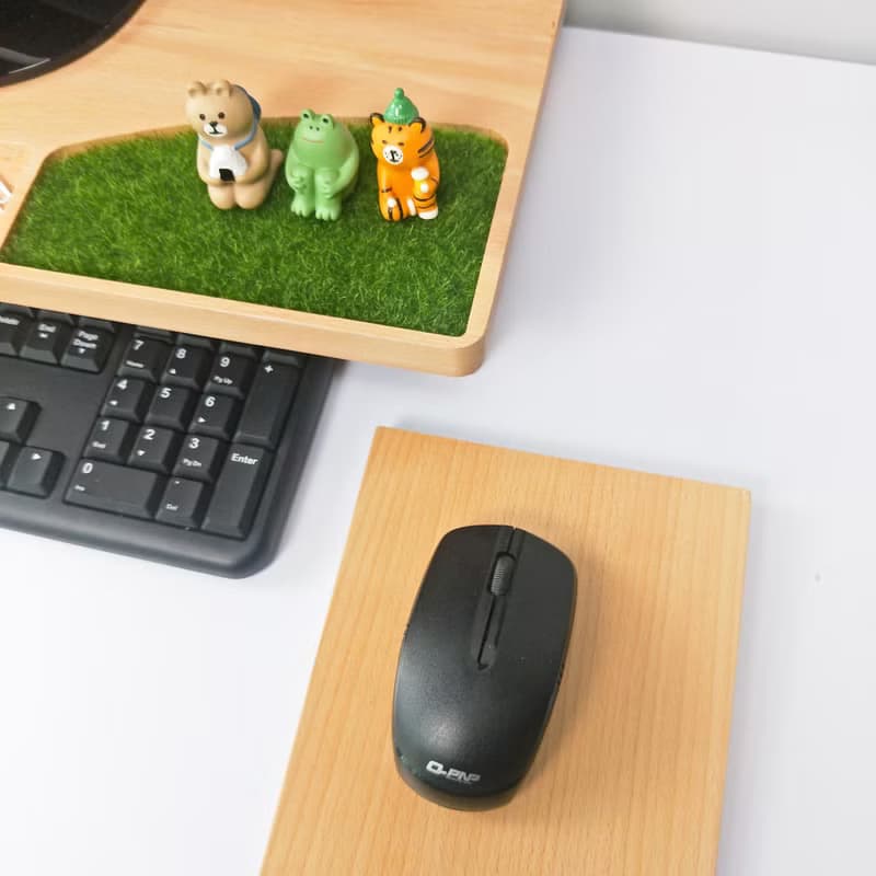 原木滑鼠墊 人體工學 畢業 實木 辦公桌 電腦 禮物 生日 主管