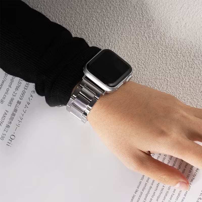 Apple watch  - 經典亮面316L不鏽鋼蘋果錶帶