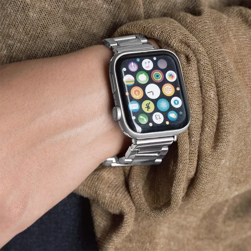 Apple watch  - 經典亮面316L不鏽鋼蘋果錶帶