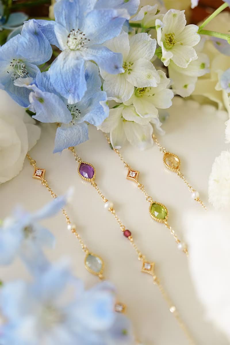 財運 x 黃水晶 珍珠 黃蛋白石 黃【公主的假日野餐。BELLE】手鍊