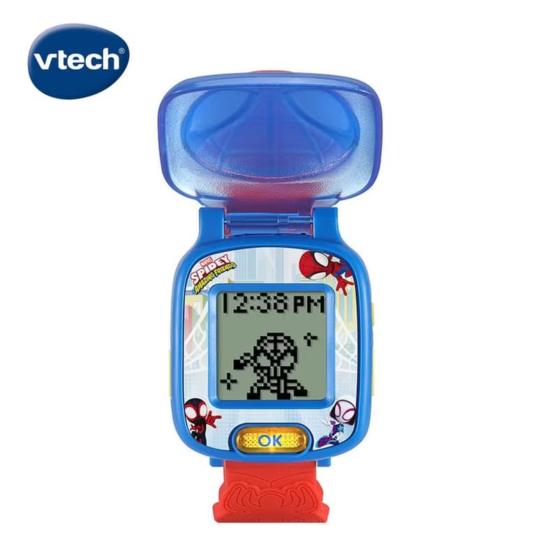Vtech　蜘蛛人多功能遊戲學習手錶