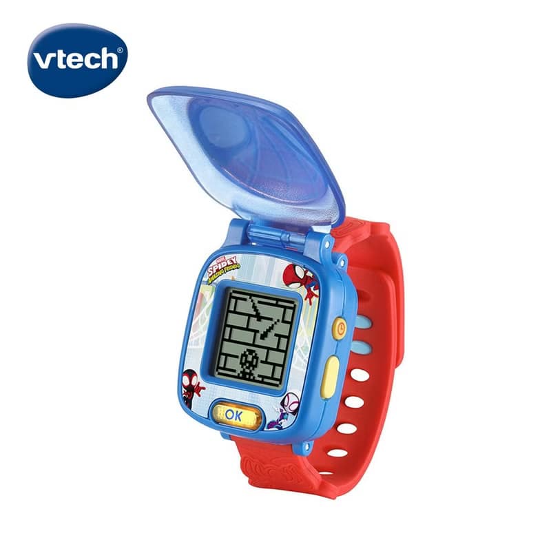 Vtech　蜘蛛人多功能遊戲學習手錶