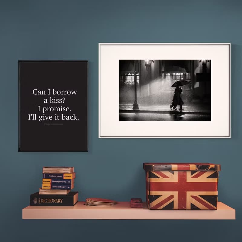 傘下儷人 - 工業風/咖啡廳擺設/室內裝潢/工作室佈置/掛畫/開幕禮