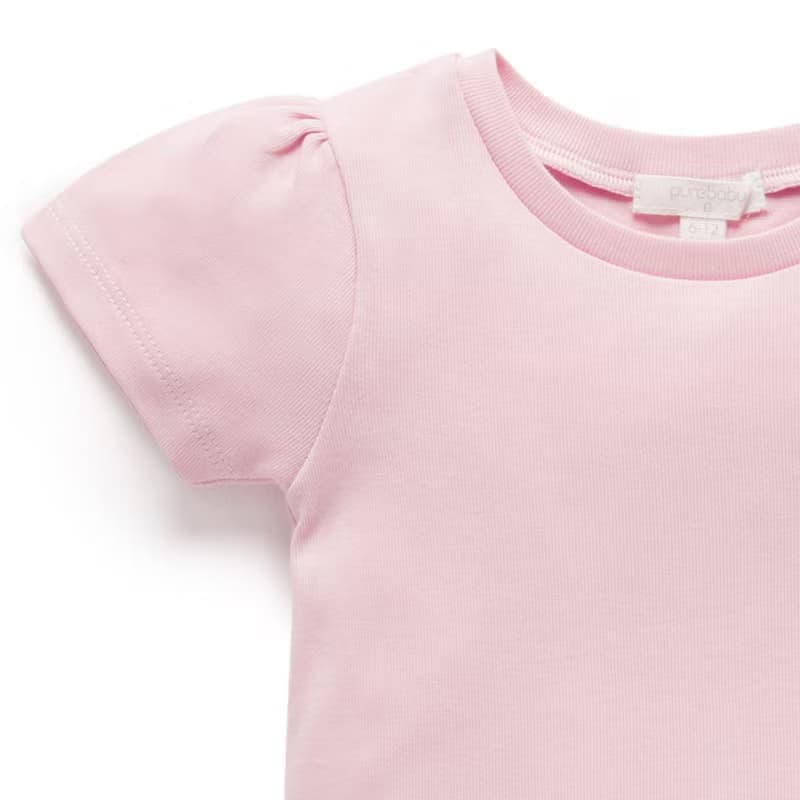 澳洲Purebaby有機棉嬰兒吊帶連身衣套裝 6M-2T 花朵