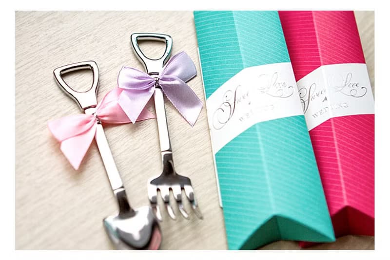 Sweet Love好運鏟子叉子湯匙組(蒂芬妮盒裝) |位上禮 婚禮贈品