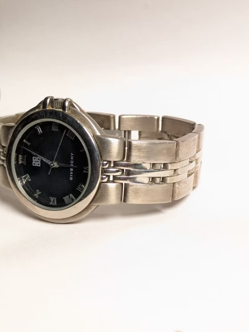 GIVENCHY vintage quartz watch 中古石英錶