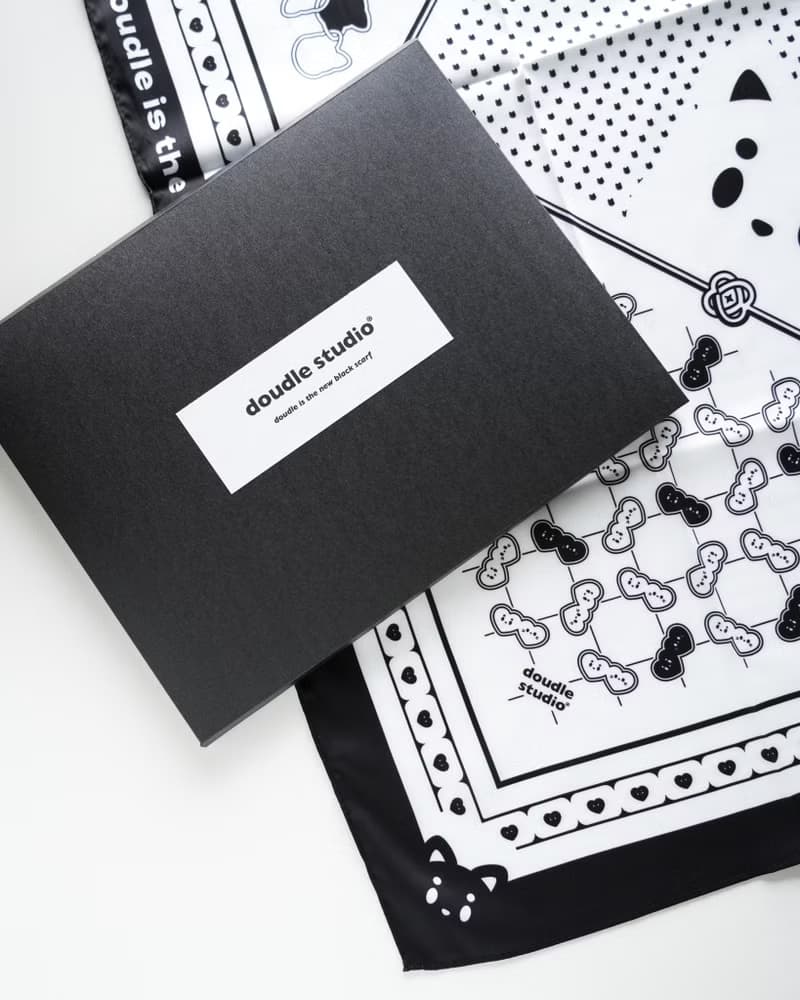 doudle is the new black 絲巾