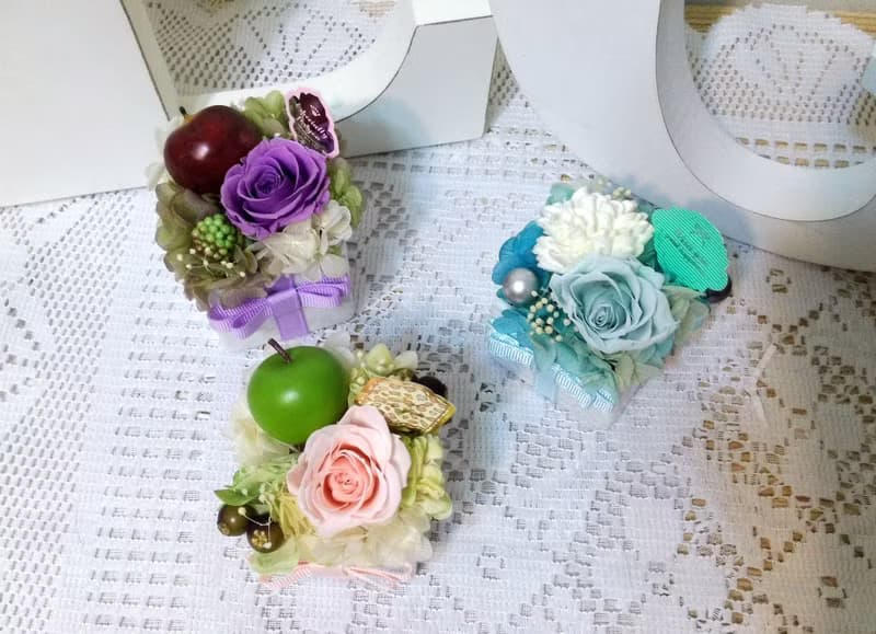  l 小心意迷你不凋花禮 l *感恩*感謝*心意*不凋花.恆星花.永生花*禮物*婚禮小物*