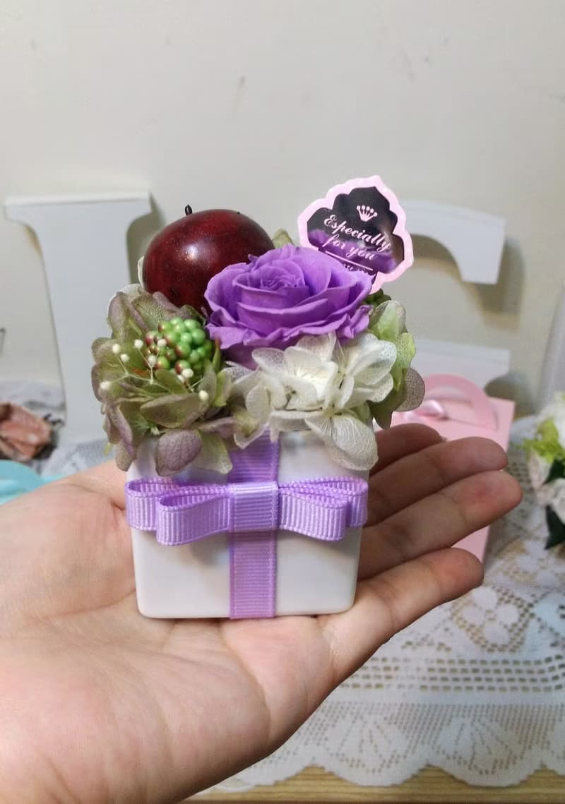 l 小心意迷你不凋花禮 l *感恩*感謝*心意*不凋花.恆星花.永生花*禮物*婚禮小物*