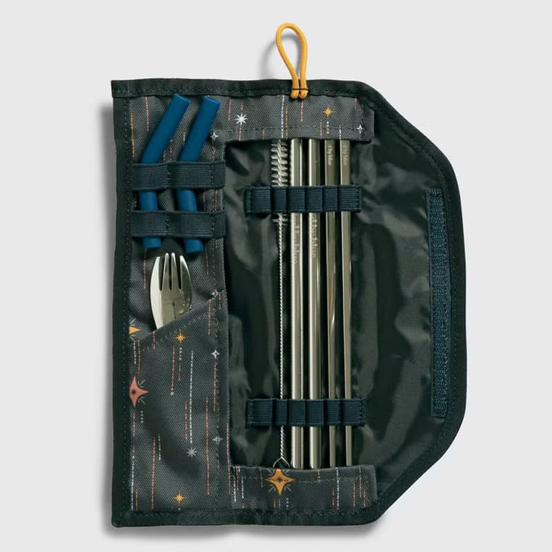 United by Blue 防潑水餐具收納包組 Utensil Kit 226-印花星空藍