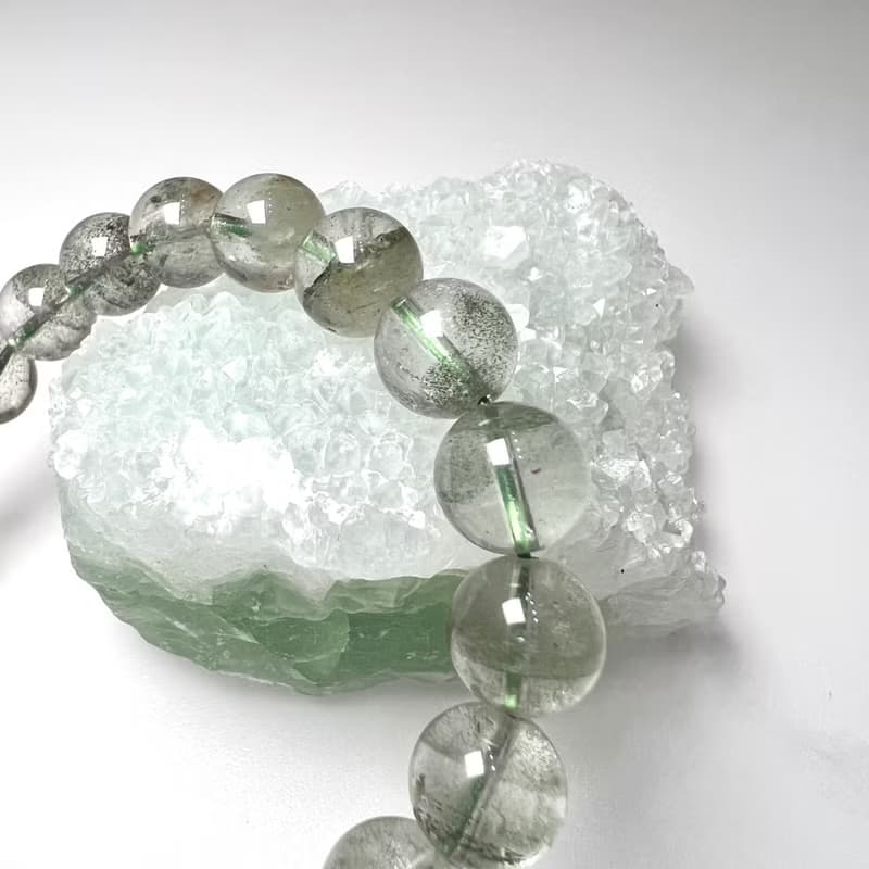 綠幽靈手串 | 水晶 | 水晶手串 | 水晶手鏈 | 水晶手鍊