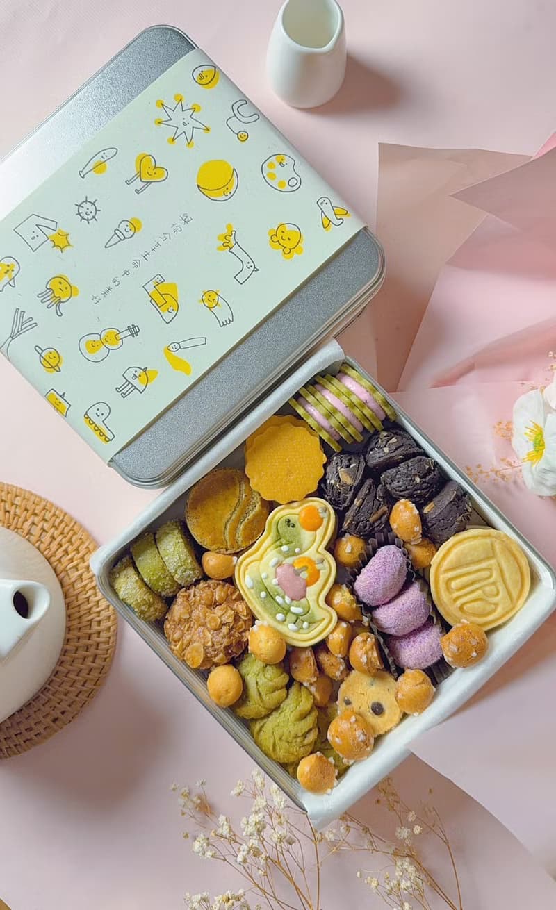 【常溫出貨–蛇年限定】餅乾鐵盒禮盒【2入組】