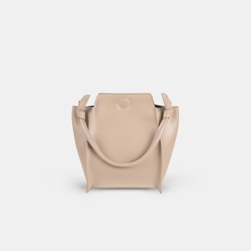 Mini Pine Bag 玉米基純素皮革 手提包 斜背包 側背包 米色