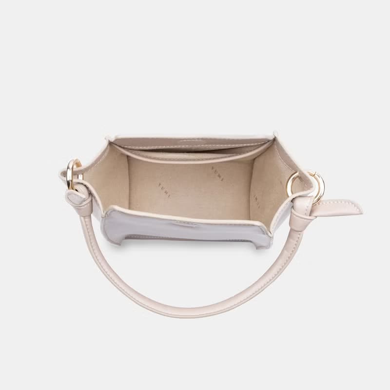 Mini Pine Bag 玉米基純素皮革 手提包 斜背包 側背包 米色