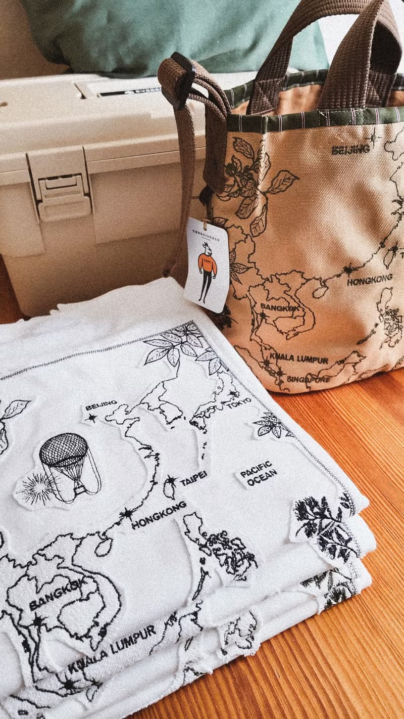 Reversable Map Tote