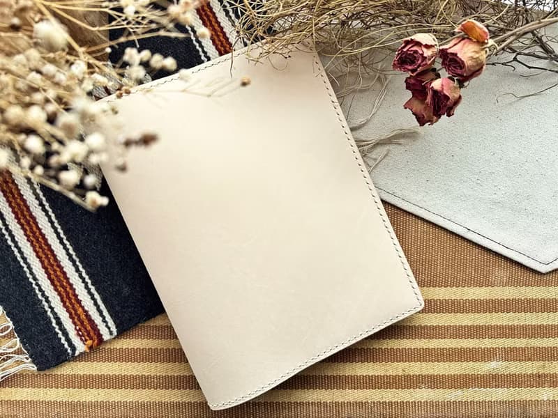 A5書套 好好縫 皮革DIY材料包 bookcover 書衣 筆記本套 DIY 文具