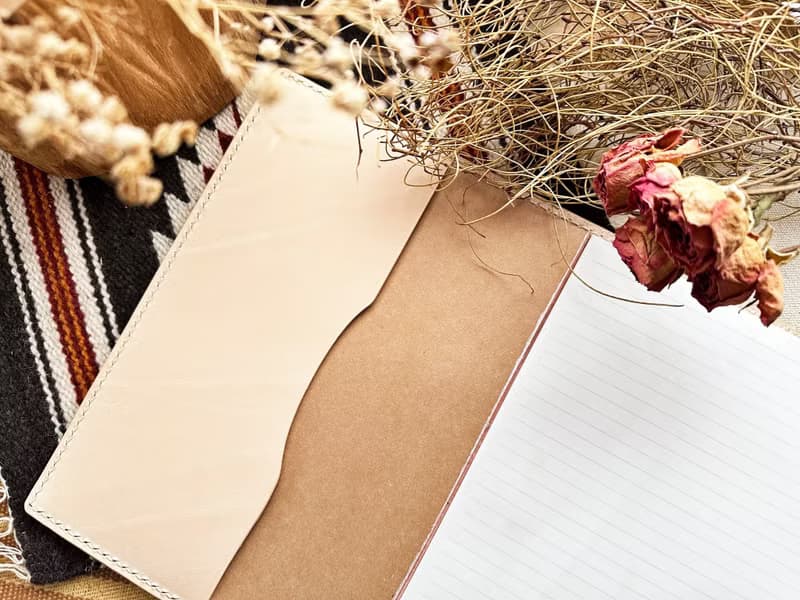 A5書套 好好縫 皮革DIY材料包 bookcover 書衣 筆記本套 DIY 文具