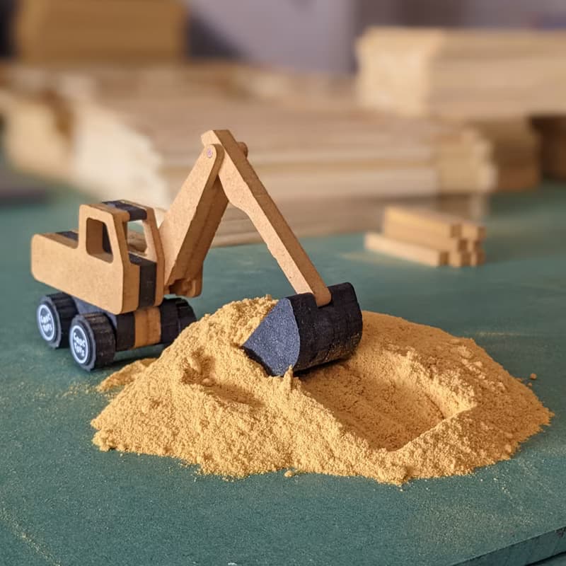 Croctoys FREDERIK 怪手 DIY組裝玩具套件(法國原裝)
