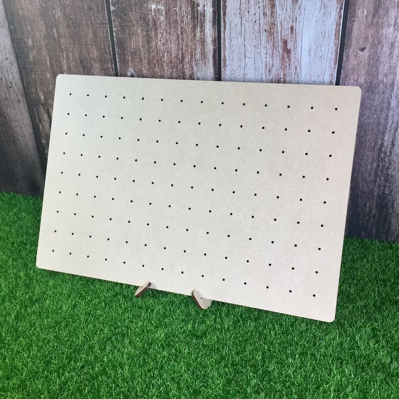 WOOXO 耳環洞洞展示架 洞洞板 木質 簡約時尚 快速收納