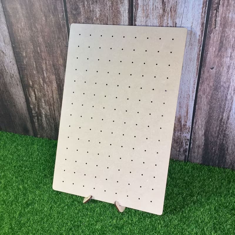 WOOXO 耳環洞洞展示架 洞洞板 木質 簡約時尚 快速收納