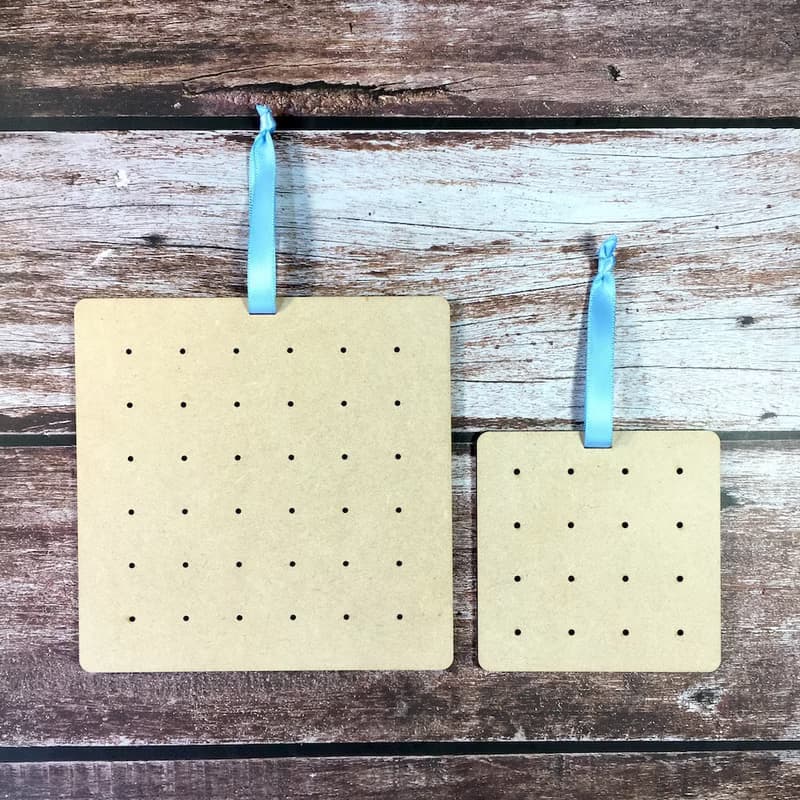 WOOXO 耳環洞洞展示架 洞洞板 木質 簡約時尚 快速收納