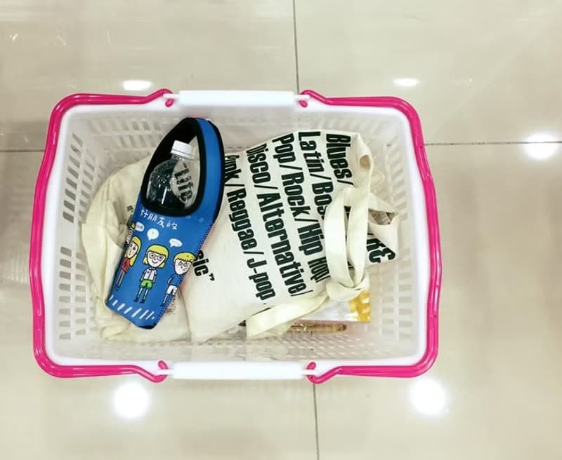 BLR 環保 飲料提袋 張寧 聯名款 米 柴犬 Ti 103