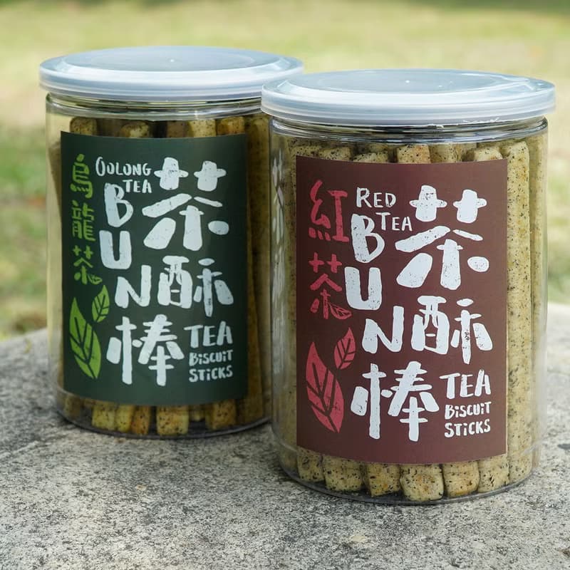 烏龍茶茶酥BUN棒/茶葉牛奶棒/茶酥餅乾棒