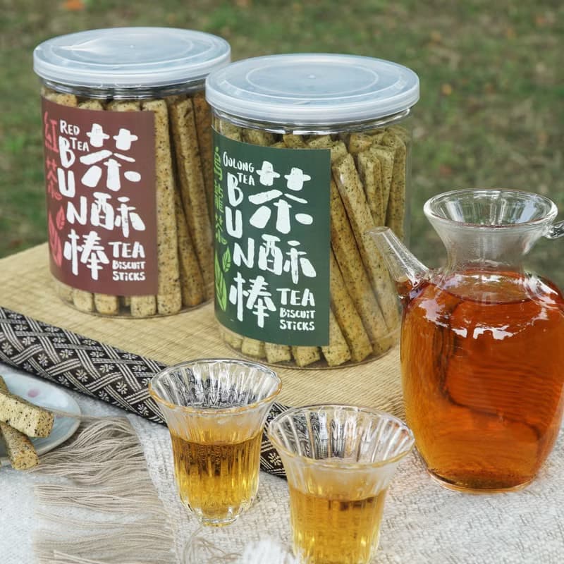 烏龍茶茶酥BUN棒/茶葉牛奶棒/茶酥餅乾棒