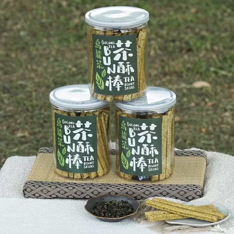 烏龍茶茶酥BUN棒/茶葉牛奶棒/茶酥餅乾棒