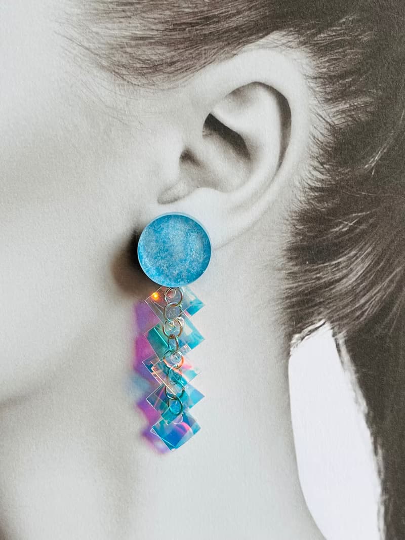 ocean2024  Aqua blue ピアス/イヤリング