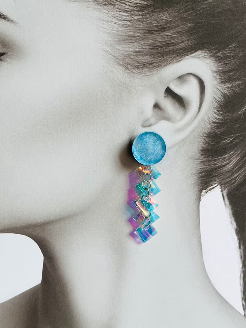 ocean2024  Aqua blue ピアス/イヤリング