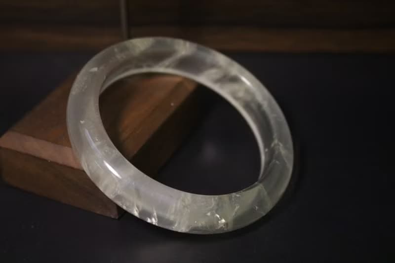 檸檬黃水晶手鐲玉石鐲子天然石禮盒裝
