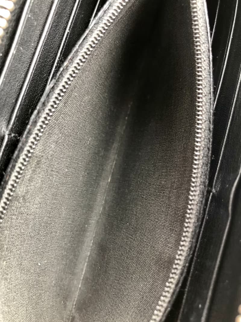 【 日本直送　名牌中古包 】Christian Dior クリスチャン ディオール トロッター 長財布 ブラック エナメル ラウンドファスナー p6wn5e