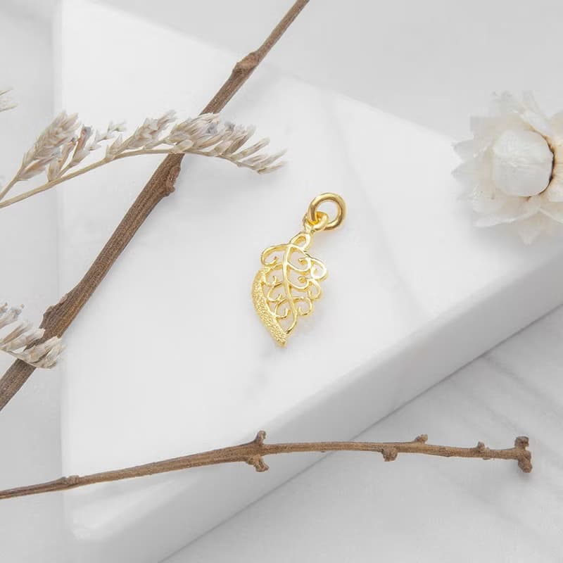 藏寶箱金飾 9999黃金純金 墜子/項鍊/鎖骨鍊