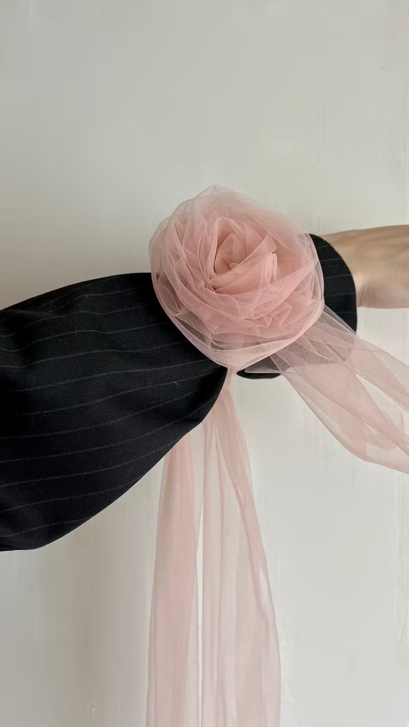 Thin Scarf Women/  Fashion Bohemian Accessories/ Rose choker/ Choker Necklace