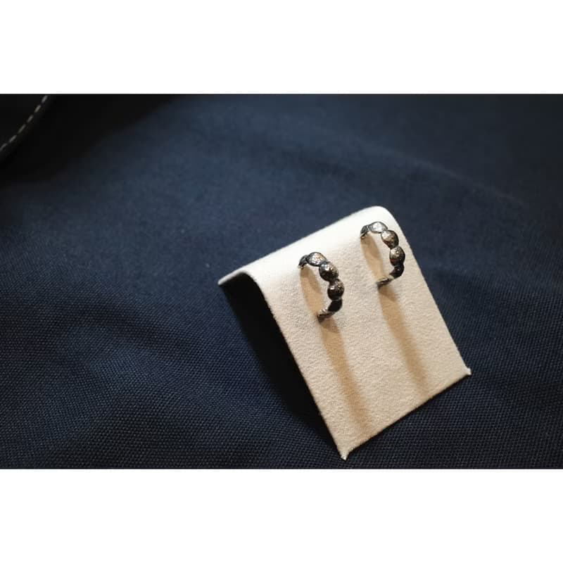 莓飾(現貨)月亮 月球 陰晴圓缺 S925銀 銀飾 耳環  耳飾 一對