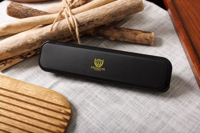 Islandoffer島嶼製作 黑色餐具收納盒 可裝4件餐具(不含餐具)