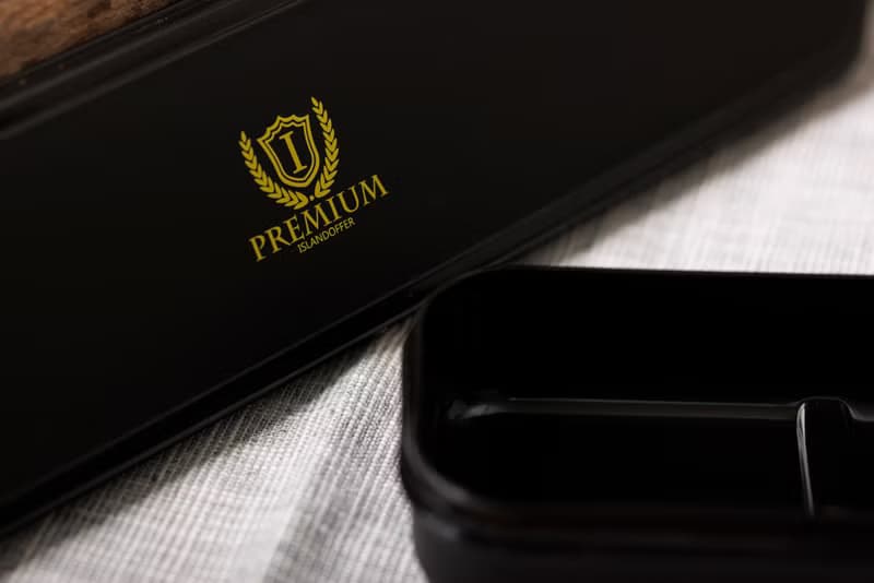 Islandoffer島嶼製作 黑色餐具收納盒 可裝4件餐具(不含餐具)