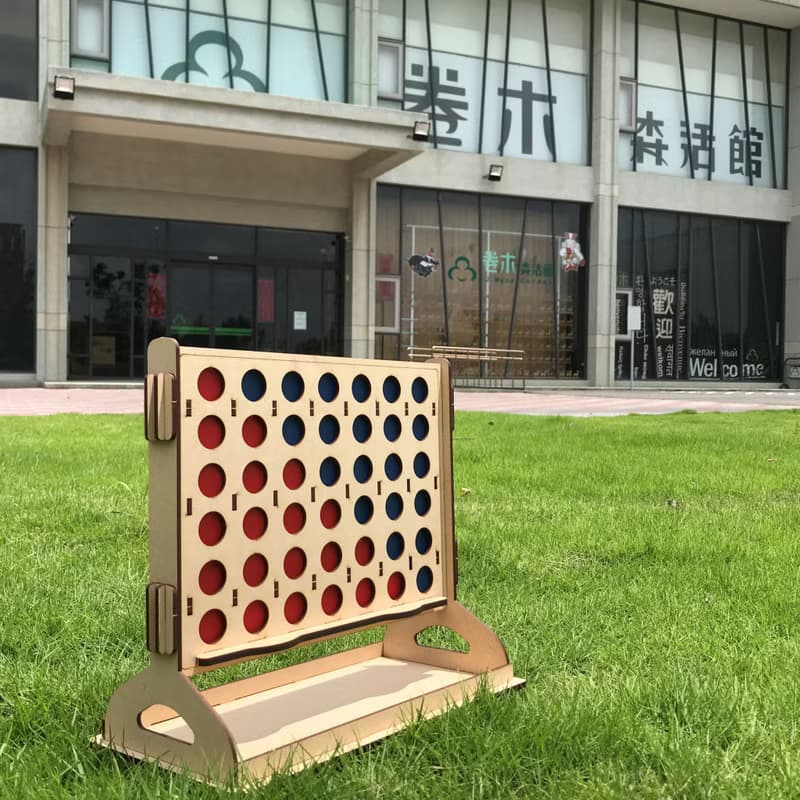 【手作DIY】屏風 四子棋 桌遊 對戰 益智遊戲 木製玩具
