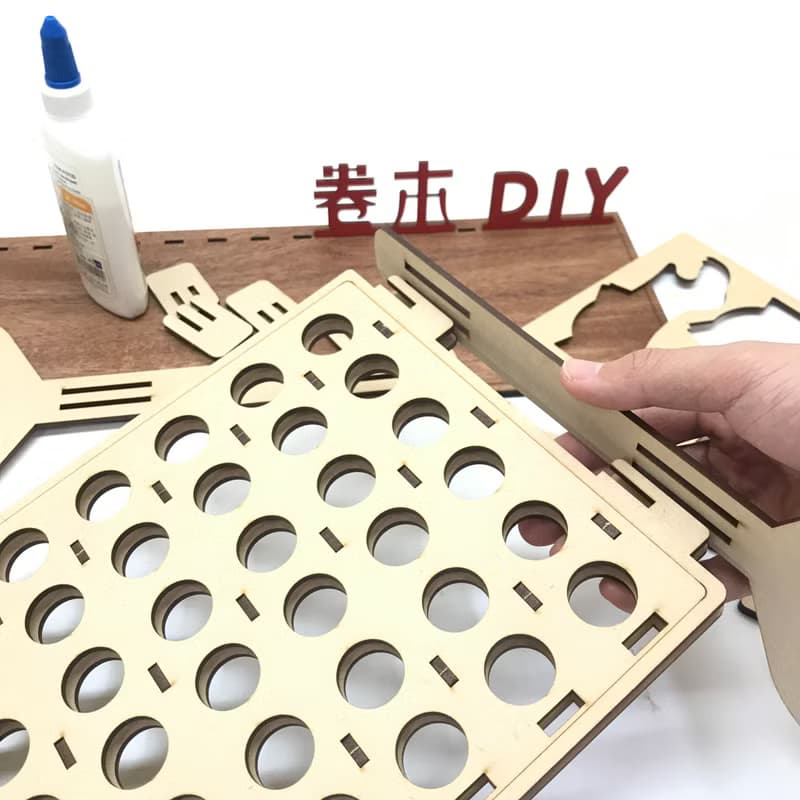 【手作DIY】屏風 四子棋 桌遊 對戰 益智遊戲 木製玩具