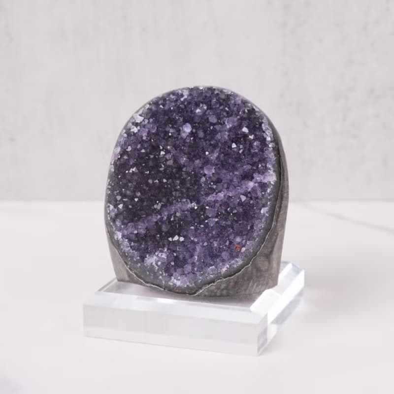 紫晶鎮 // 開運招財 智慧創意 鎮宅化煞 紫水晶 // 贈底座