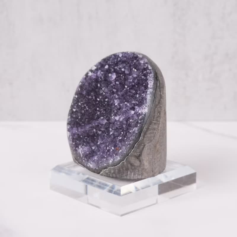 紫晶鎮 // 開運招財 智慧創意 鎮宅化煞 紫水晶 // 贈底座