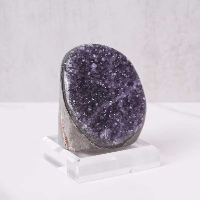 紫晶鎮 // 開運招財 智慧創意 鎮宅化煞 紫水晶 // 贈底座
