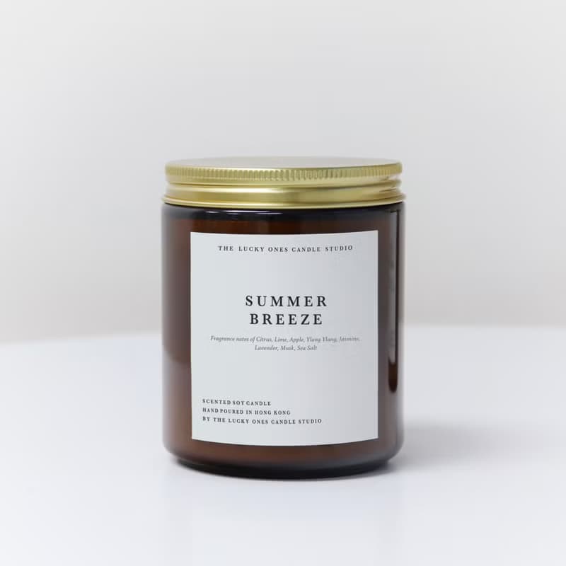 No.403 SUMMER BREEZE | 夏日香氣 | 手工大豆蠟燭 | 香氛蠟燭