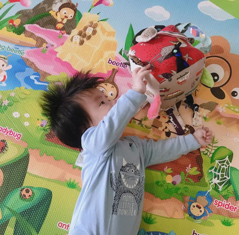 抓抓方寶安撫球—認知.感覺統合布方塊