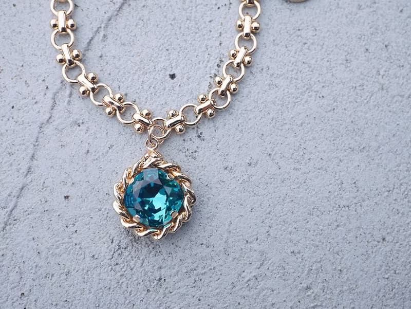 Rhombus Lady - 藍綠 *手鍊