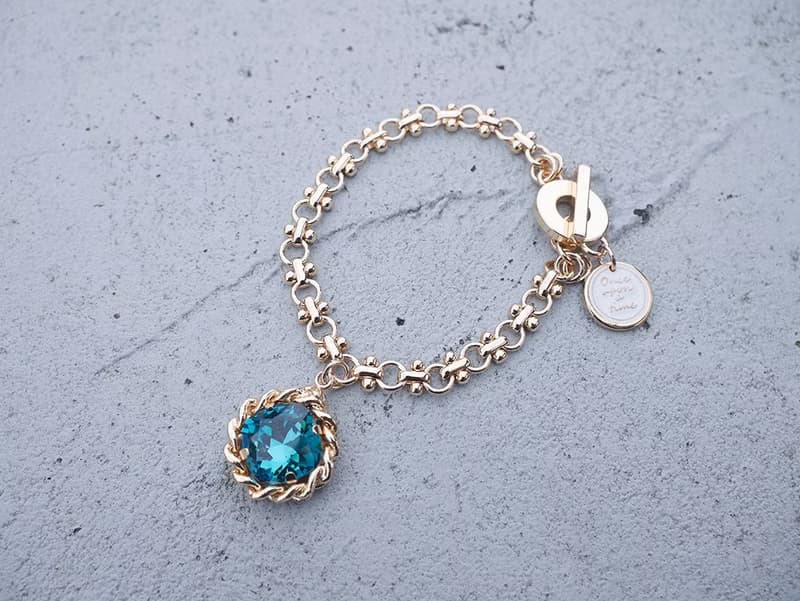 Rhombus Lady - 藍綠 *手鍊